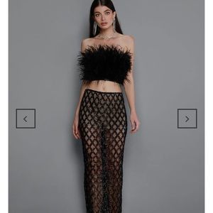 Bronx and Bank top and skirt current fall season! Xxs/xs skirt and top is Small